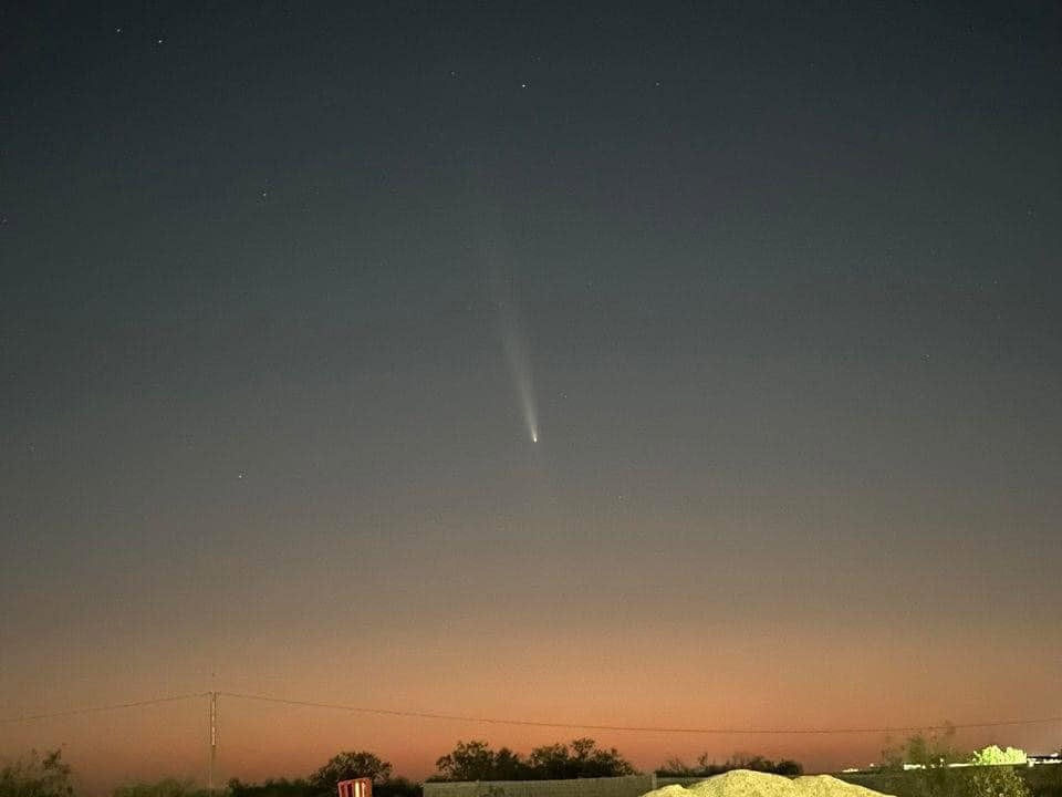 Testigos del Cometa del Siglo en Piedras Negras y Cinco Manantiales