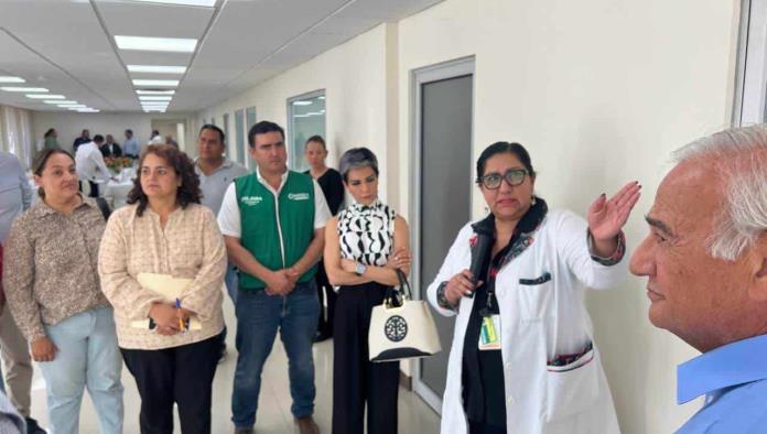 Presentan Avances de Remodelación de la Clínica 13 del IMSS en Ciudad Acuña