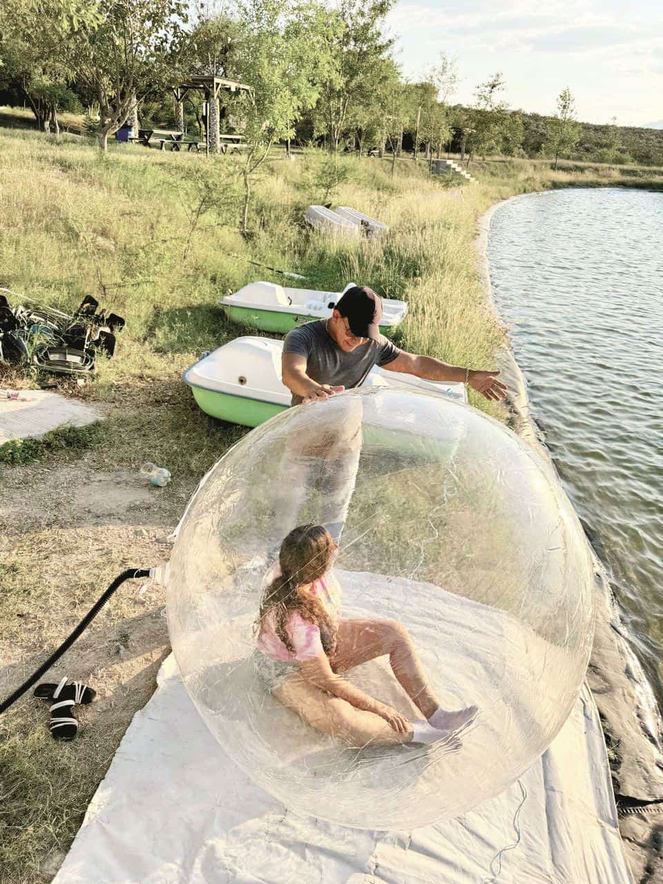 Las burbujas flotantes llegarán al Ecoparque Monclova.