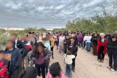 Aseguran a 204 migrantes ilegales; Entre ellos 57 niños solos