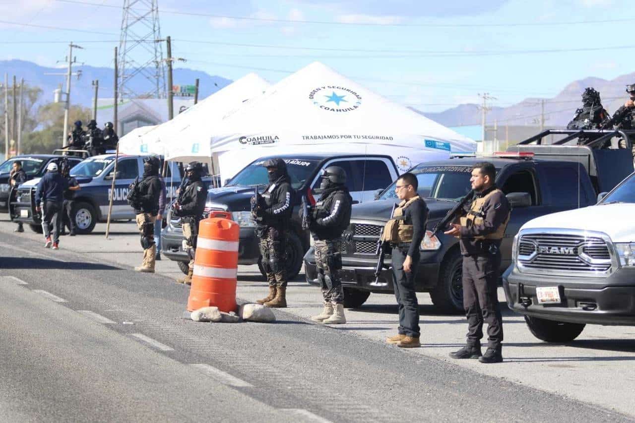 La seguridad en Coahuila se trabaja día a día.