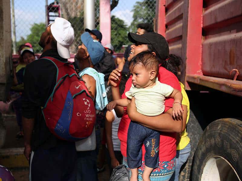 Deshacen Caravanas de migrantes.