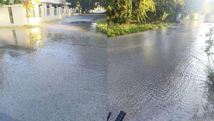 Denuncian desborde de acequia y problemas de agua potable en Nava