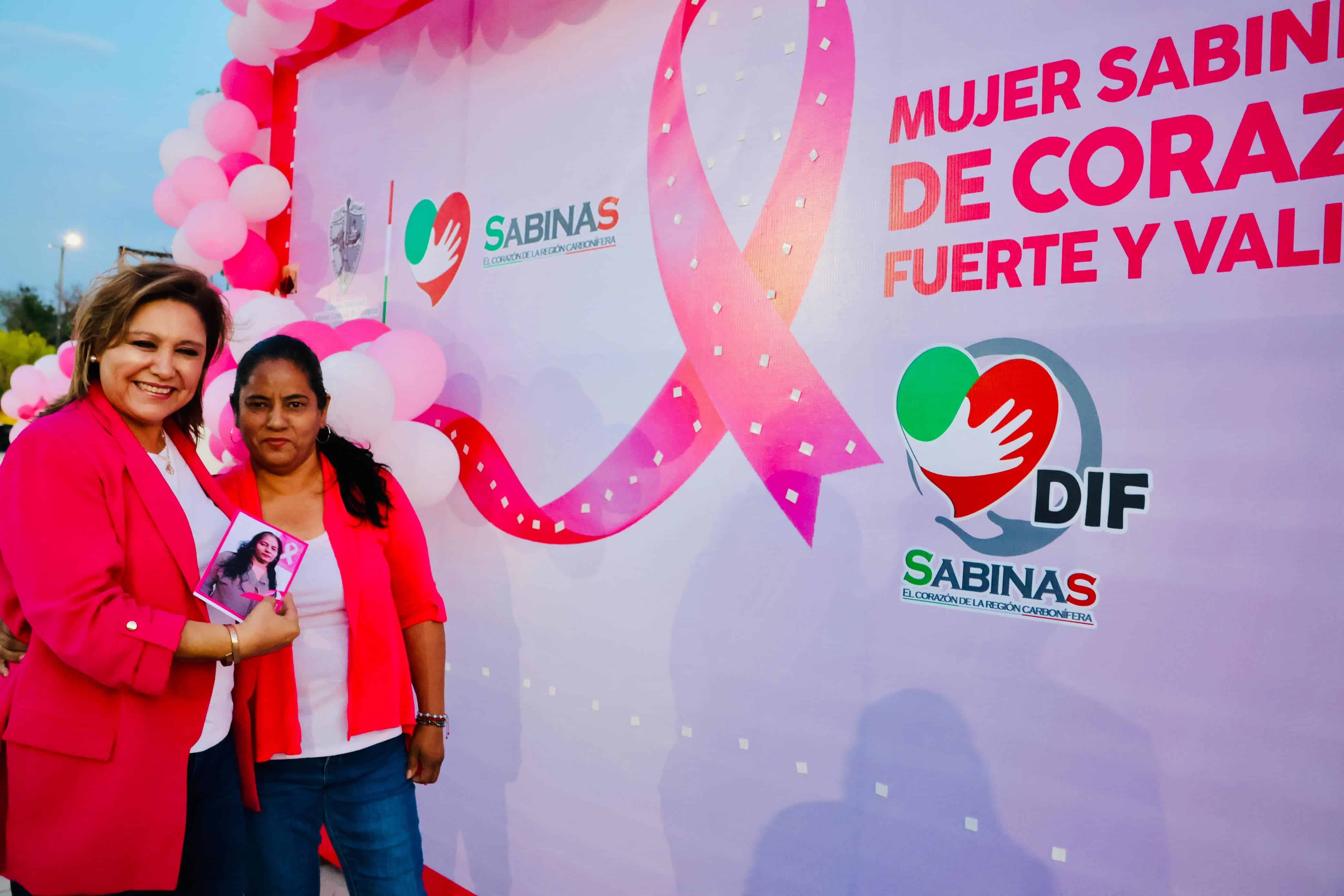 En Sabinas reconocen con Memorial a mujeres resilientes que han enfrentado al cáncer