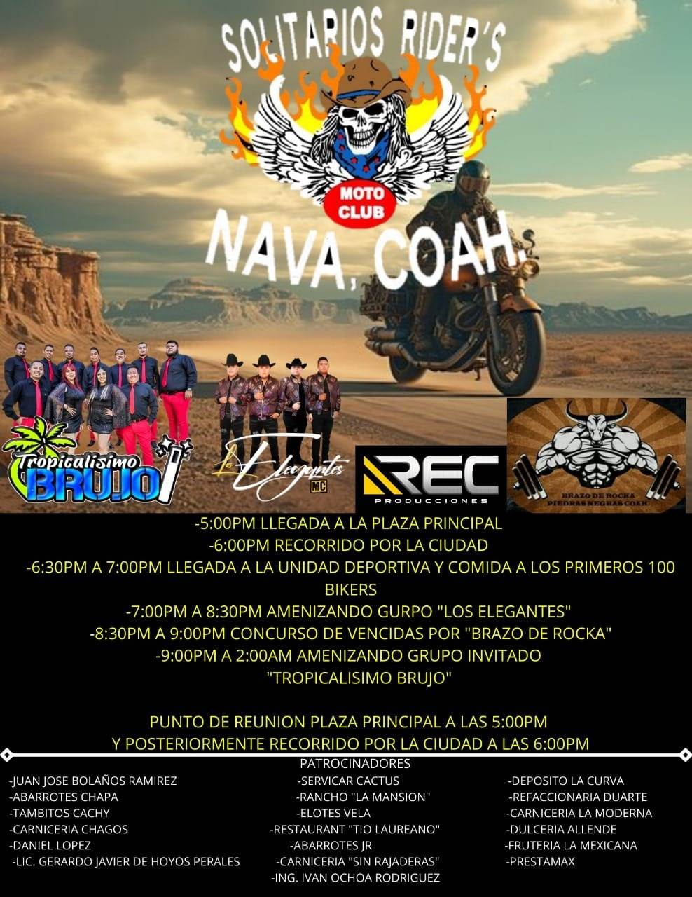 Solitarios Rider´s Celebrará su 15º Aniversario con Música y Competencias en Nava