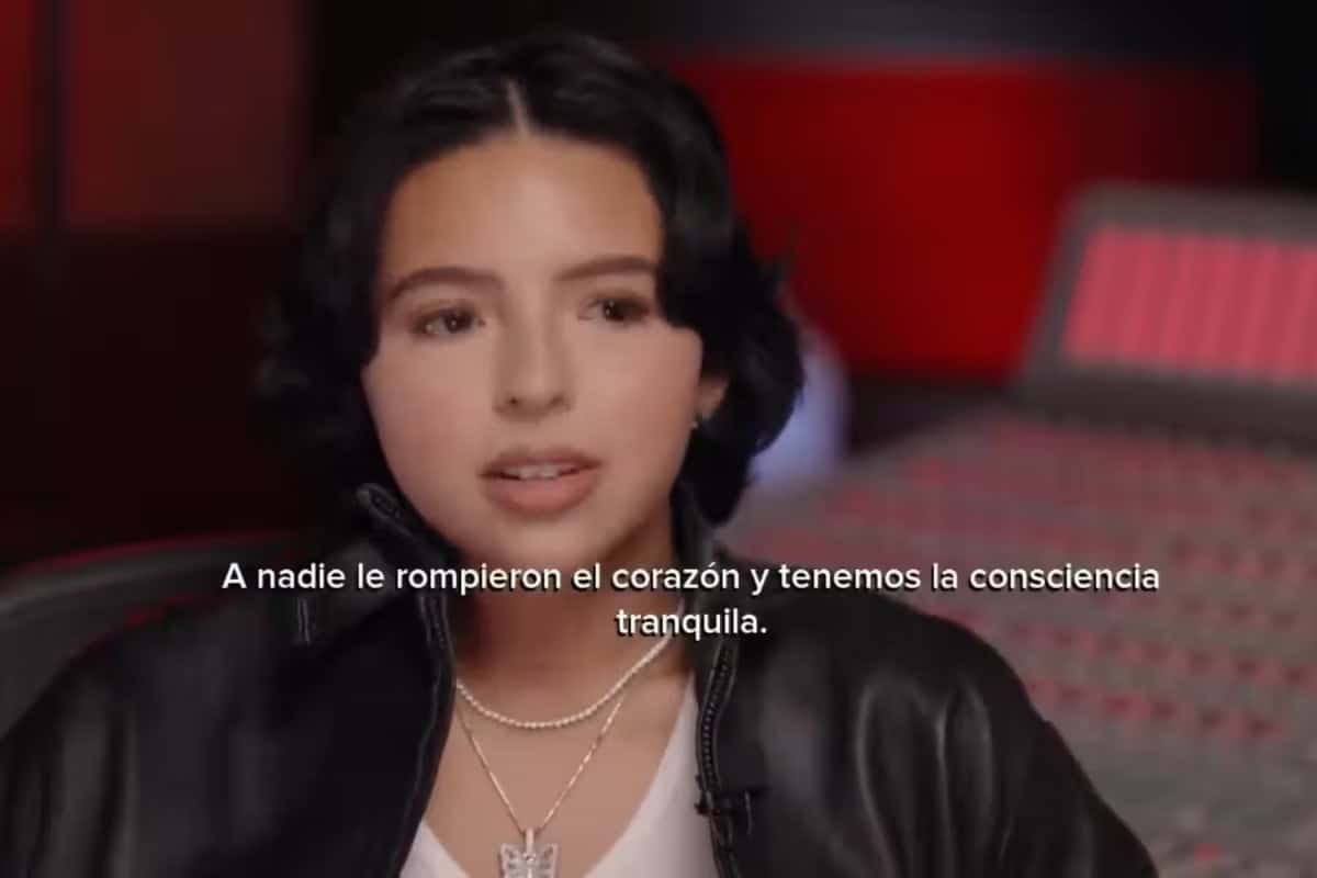 La famosa asegura tener la conciencia limpia.