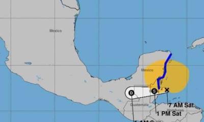 Llega la tormenta tropical Nadine