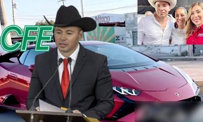 Los millonarios contratos que CFE dio a Tony Flores, viral por su Lamborghini "Morena"