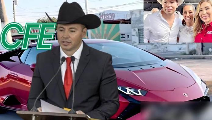 Los millonarios contratos que CFE dio a Tony Flores, viral por su Lamborghini "Morena"