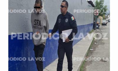 Arrestan Estatales a vagabundo vicioso