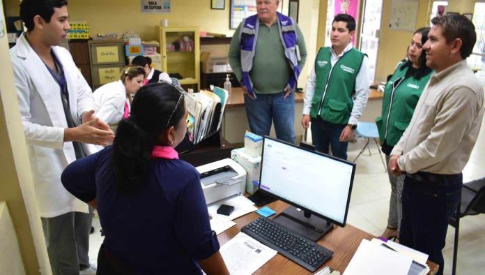 Visita Hugo Lozano  Centro de Salud