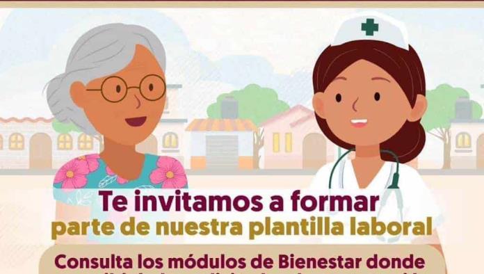 Recluta Bienestar médicos y enfermeras