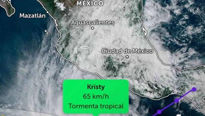 Llega la tormenta Kristy; Será huracán en los próximos días