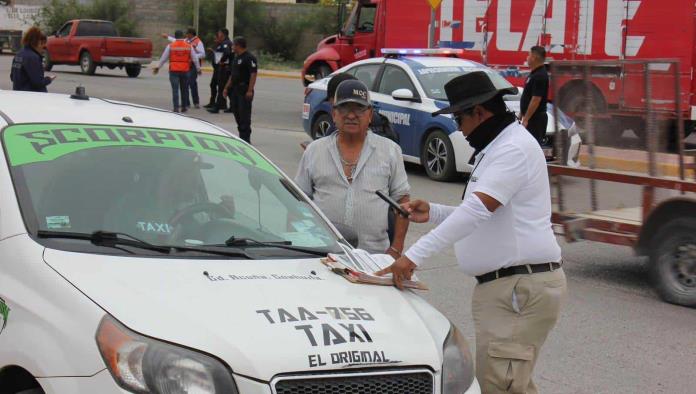 Intensifican Operativos de Regularización Vehicular en Ciudad Acuña