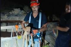 Heroico rescate de bomberos 