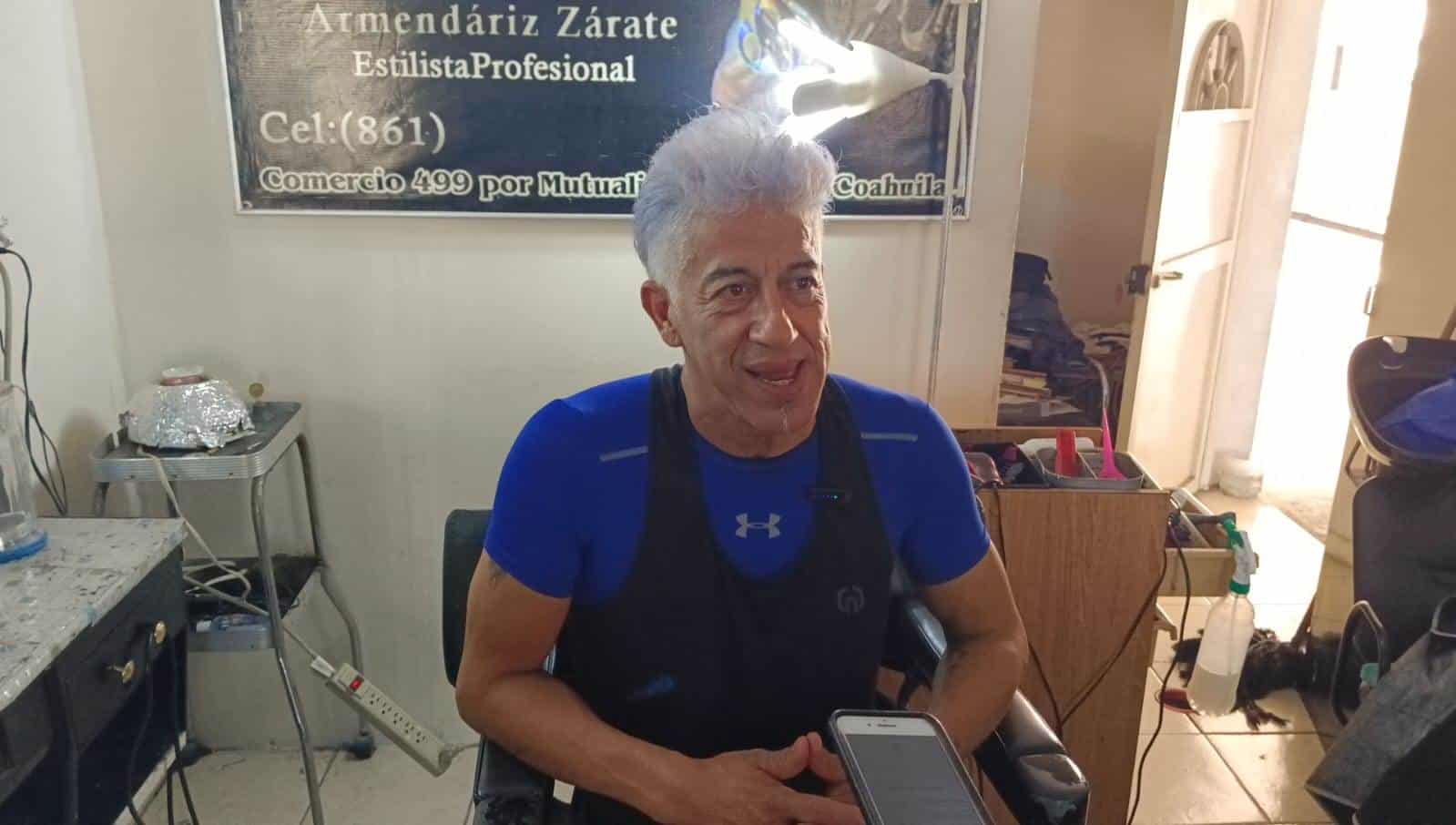 Pedro Armendáriz Zárate activista y dueño del albergue “Patitas de Paz”.