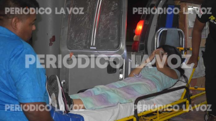 Salvan a mujer de su pareja Salvan a mujer de su pareja