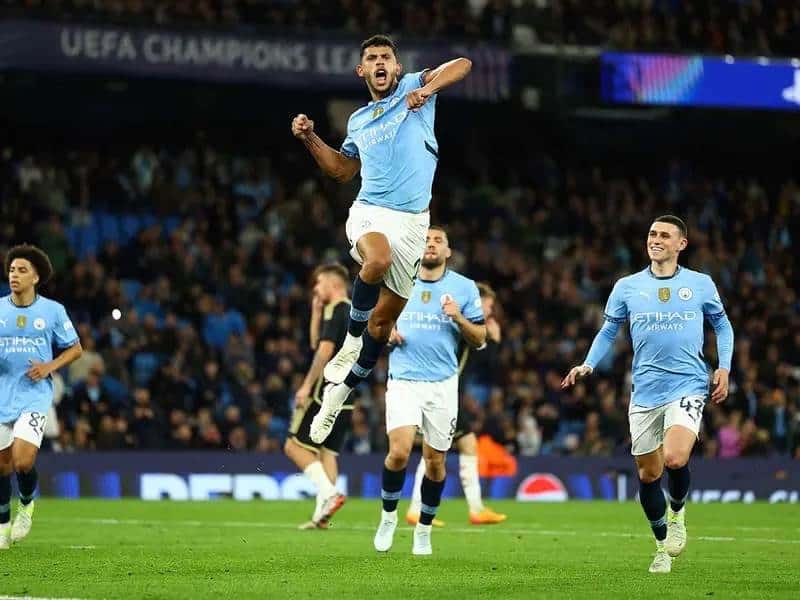 Manchester City conserva su invicto en la Champions League.