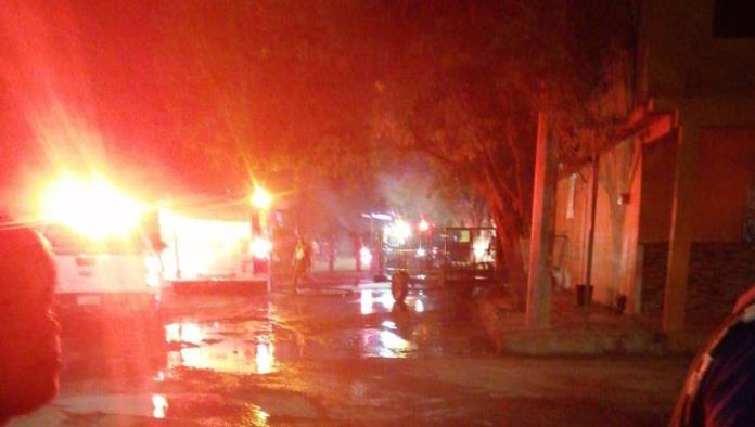 Explosión de Cilindro de Gas Genera Incendio en Ciudad Acuña