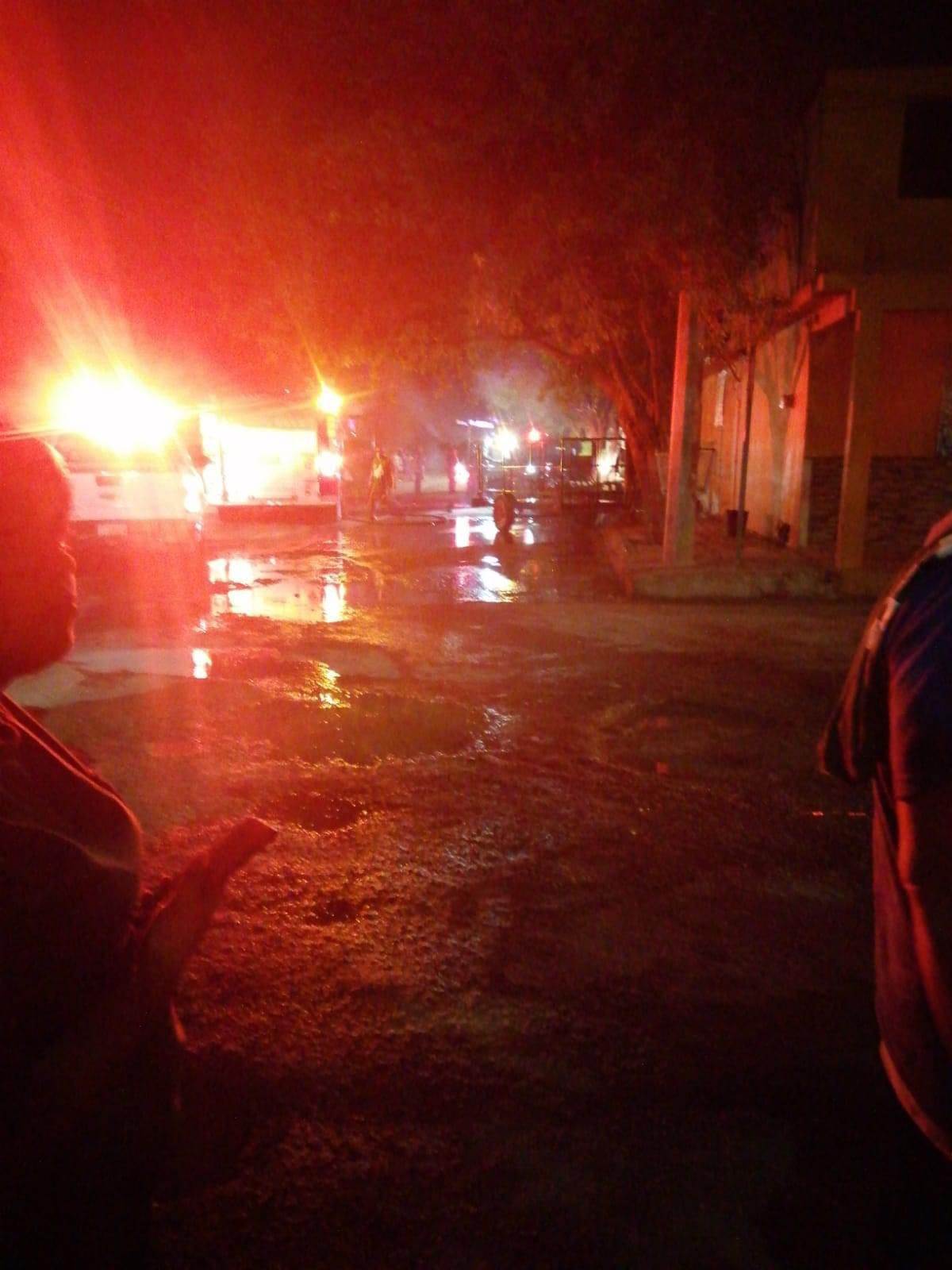 Explosión de Cilindro de Gas Genera Incendio en Ciudad Acuña