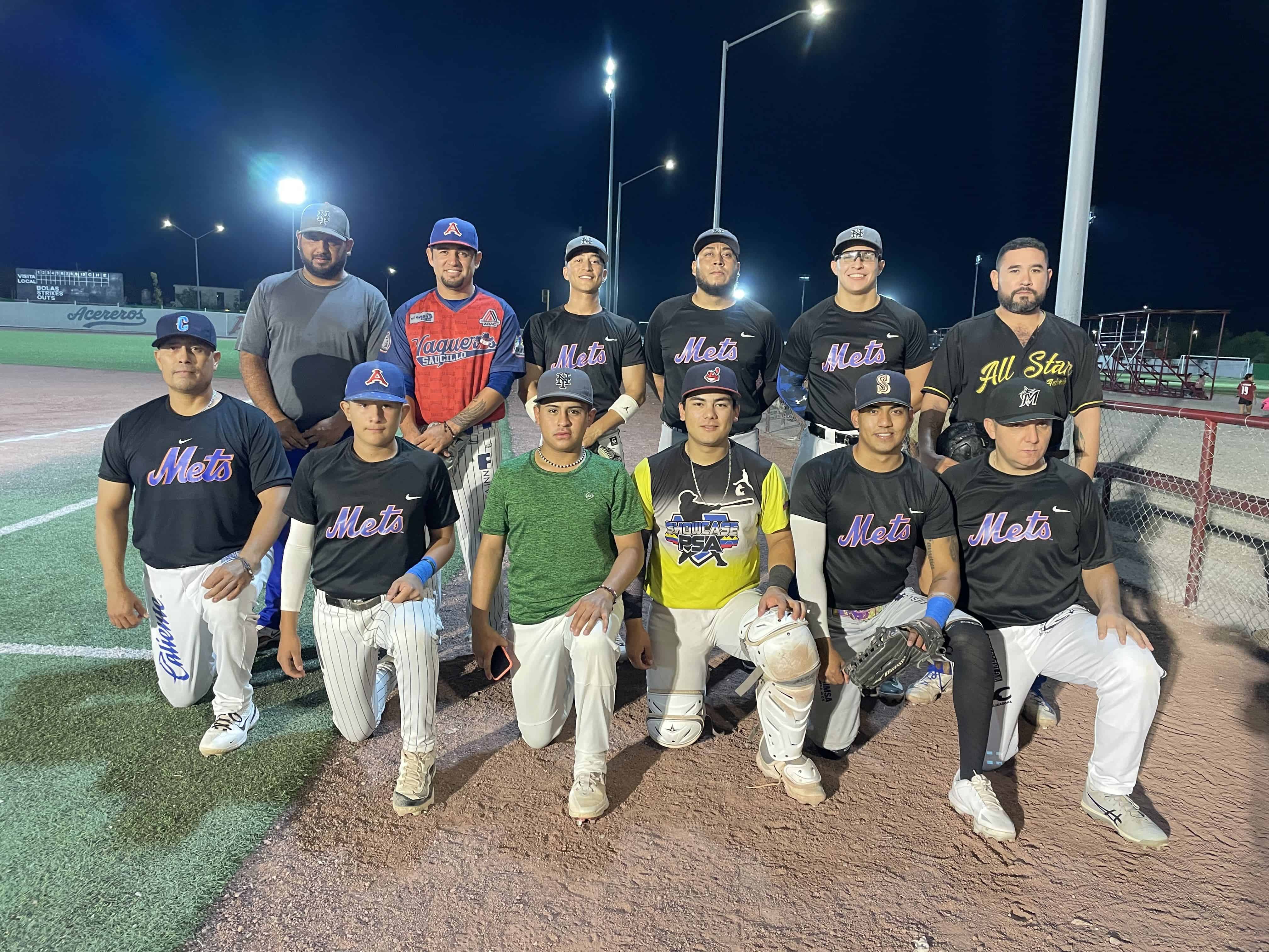 Los Mets pegaron primero en la pelea por el título de la Liga de Béisbol “Rogelio García”.