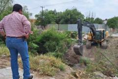 Insiste Piña en canalización de Arroyo Frontera