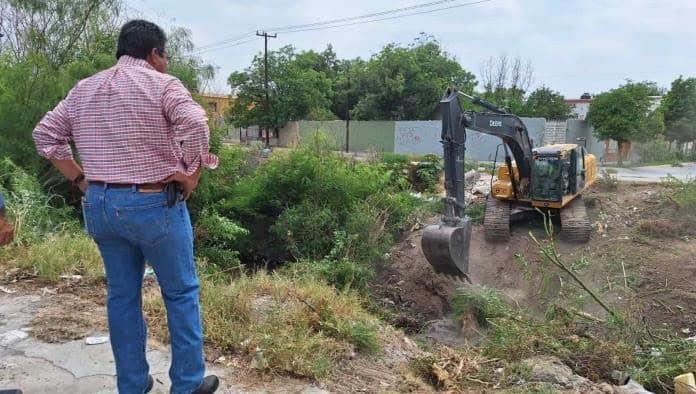 Insiste Piña en canalización de Arroyo Frontera