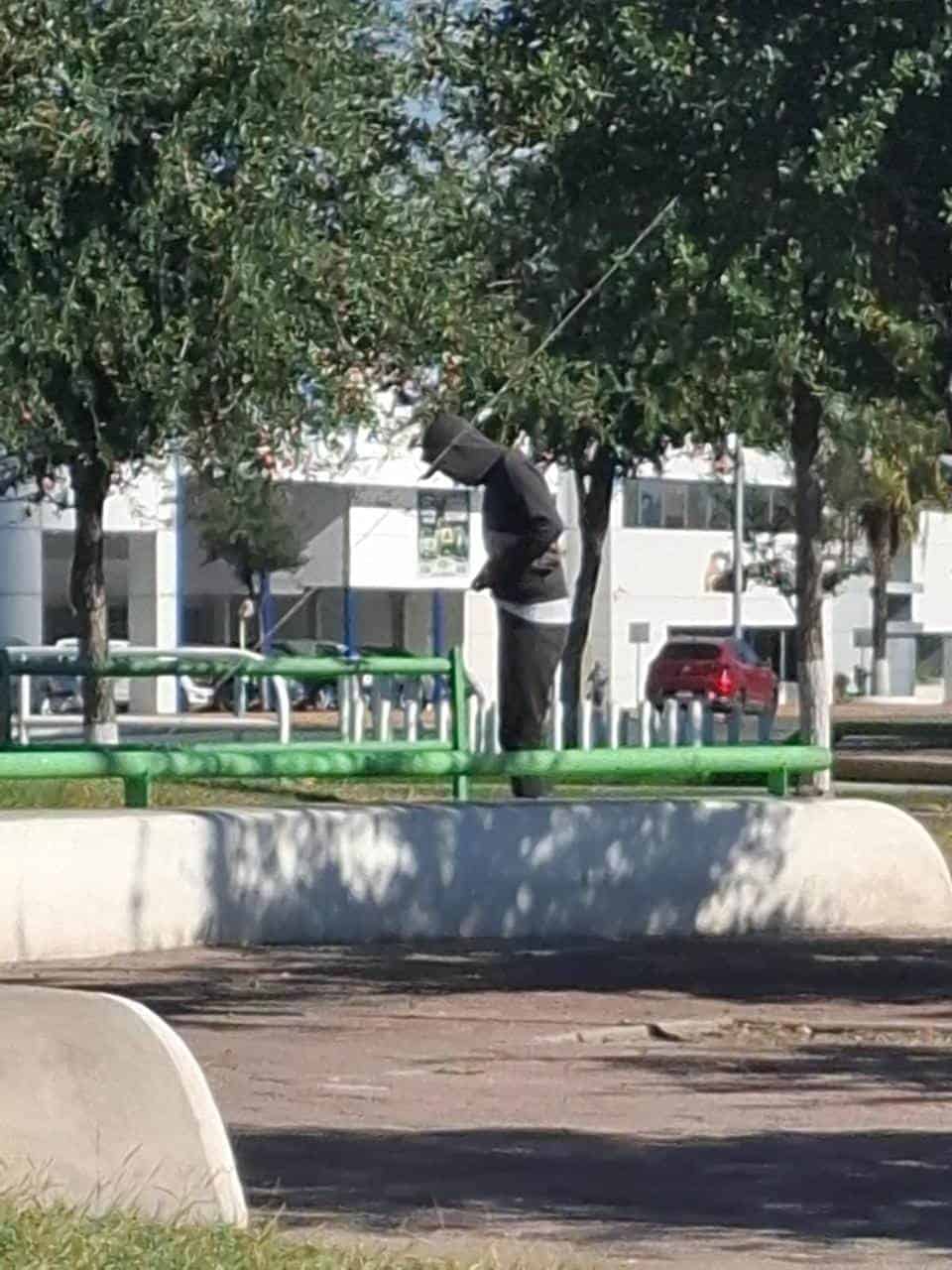 Regaba con ´manguerita´ la Plaza del Magisterio