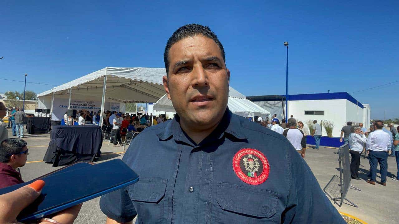 Julio Ríos Cortez; director de Protección civil y Bomberos.