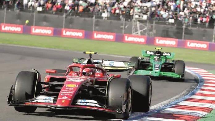 Sainz domina accidentada Práctica 2 en GP de México; Checo 9°