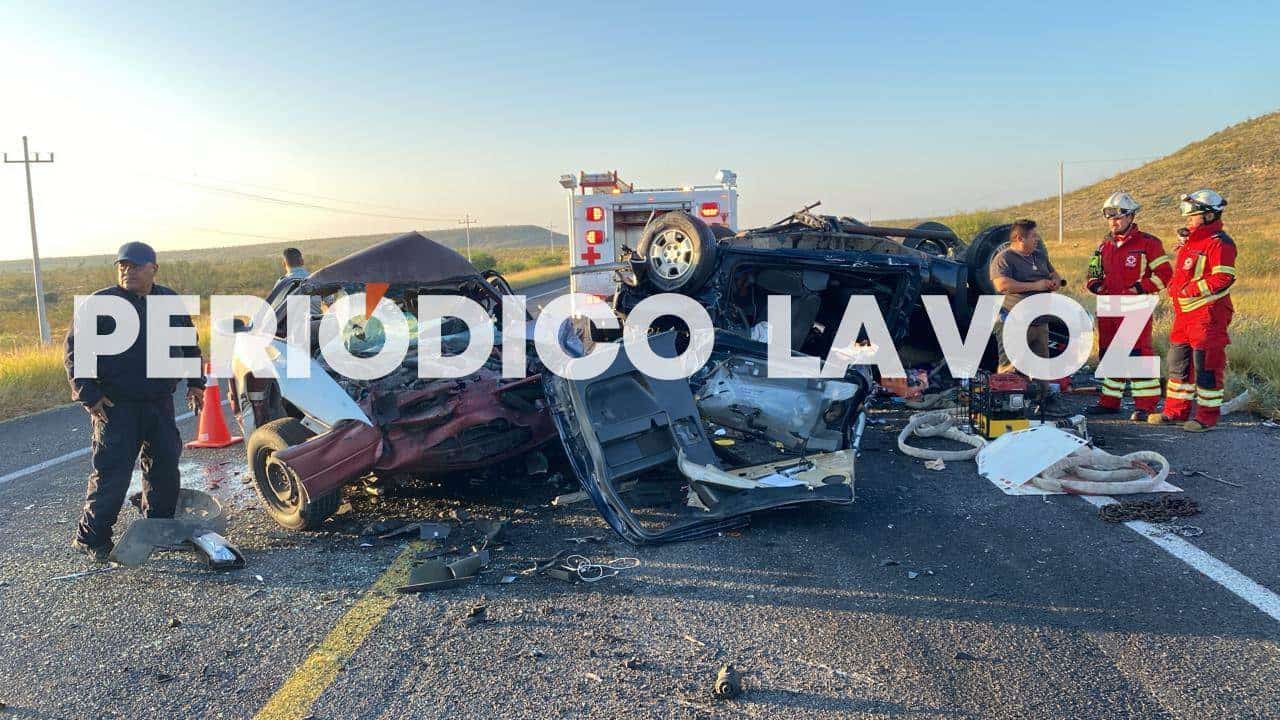 Fatal accidente en la carretera 57 deja cuatro muertos y tres heridos