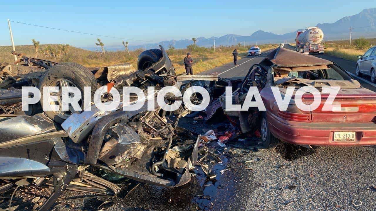 Fatal accidente en la carretera 57 deja cuatro muertos y tres heridos