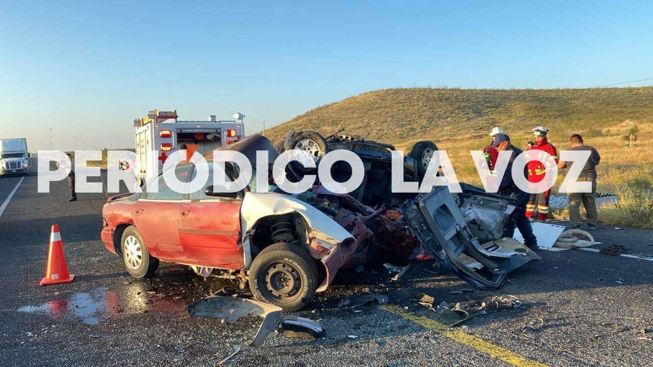 Fatal accidente en la carretera 57 deja cuatro muertos y tres heridos