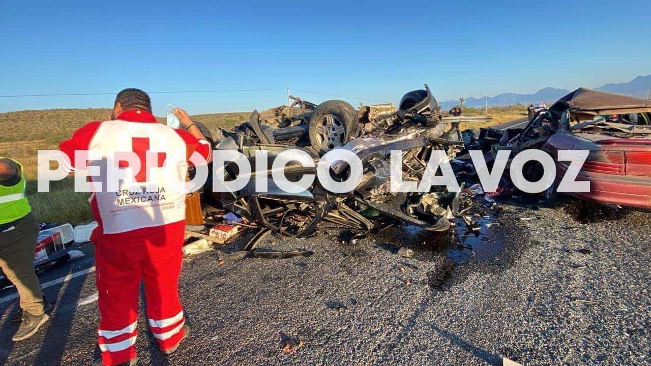 Fatal accidente en la carretera 57 deja cuatro muertos y tres heridos