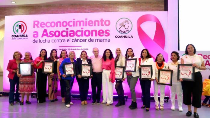 Reconoce PRI Coahuila a asociaciones que luchan contra cáncer Reconoce PRI Coahuila a asociaciones que luchan contra cáncer