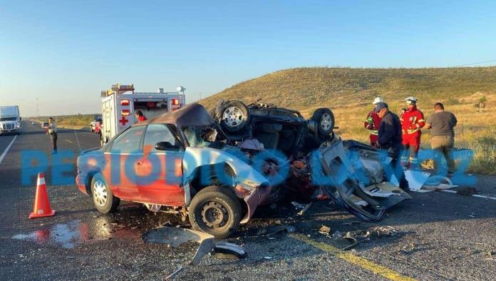 Fatal accidente en la carretera 57 deja cuatro muertos y tres heridos