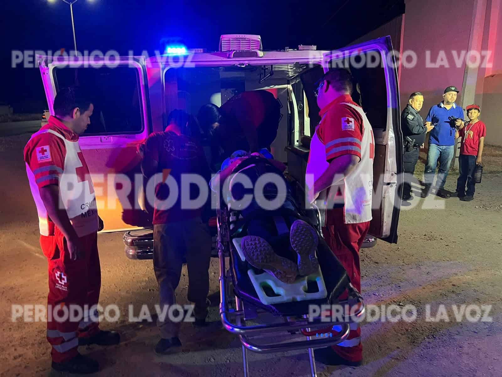 Embiste motociclista a abuelita en la Diana