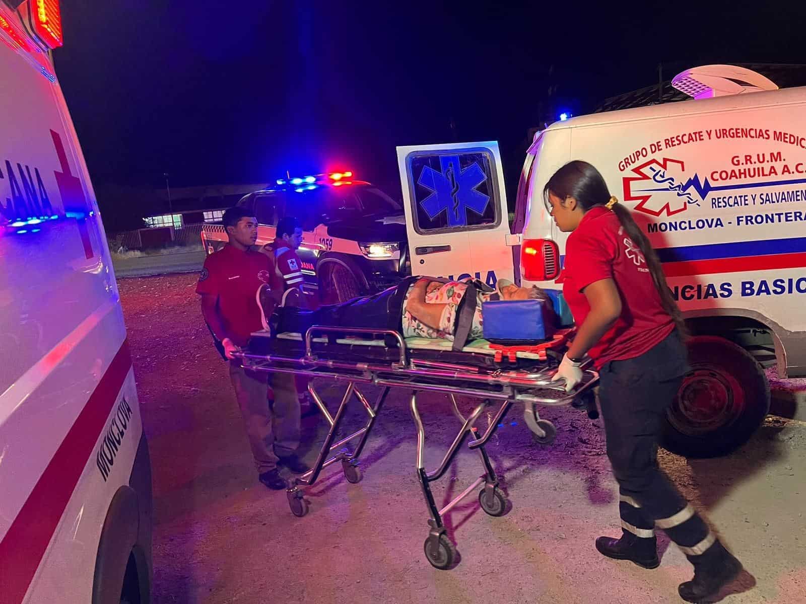 Embiste motociclista a abuelita en la Diana