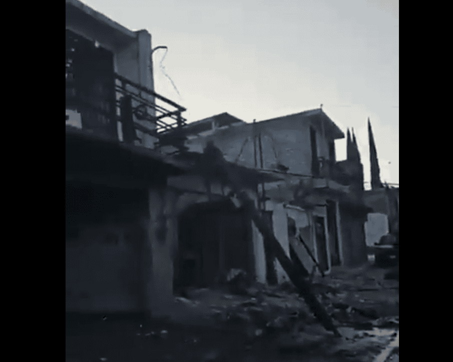 Atentado en Guanajuato dejo 10 casas destrozadas