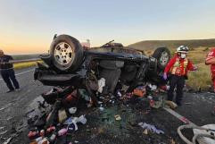 Choque en carretera Monclova-Ramos Arizpe deja cuatro muertos y tres heridos