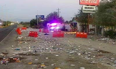 Basura y Críticas Tras el Festejo a San Judas Tadeo en Ejido 8 de Enero