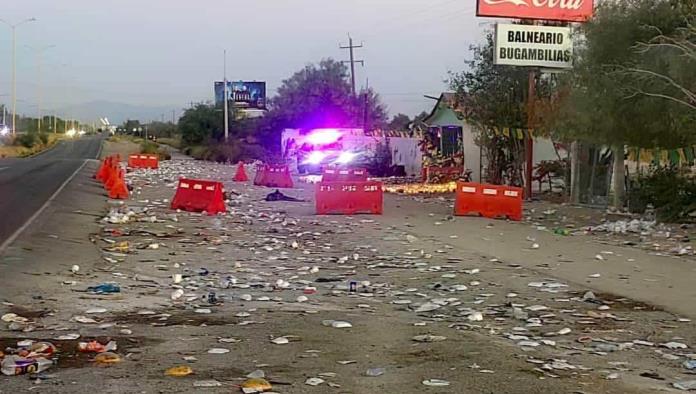 Basura y Críticas Tras el Festejo a San Judas Tadeo en Ejido 8 de Enero