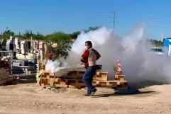 Refuerzan limpieza y fumigación en panteones de Allende previo al Día de Muertos