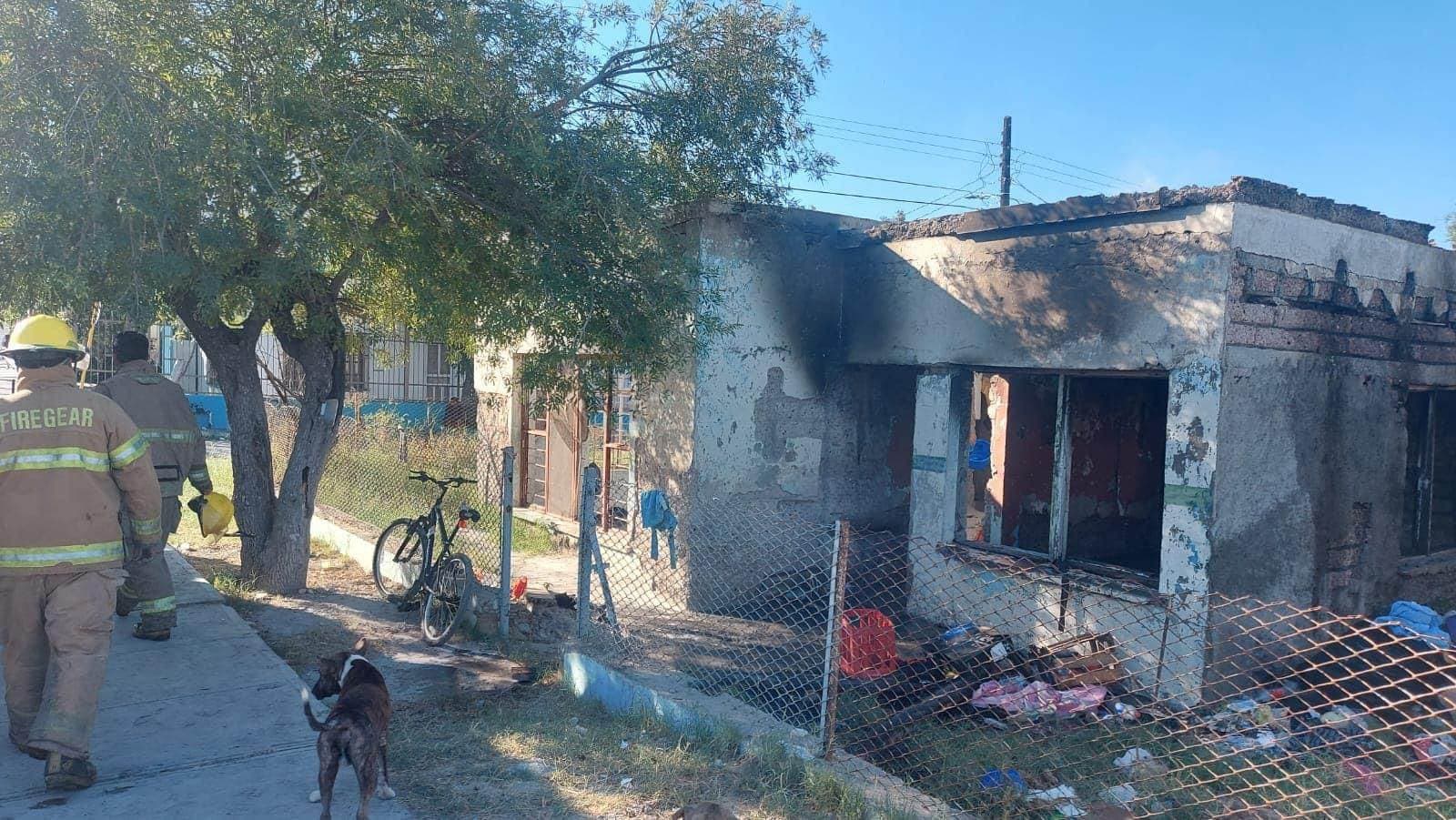 Incendian inmueble en colonia Sarabia
