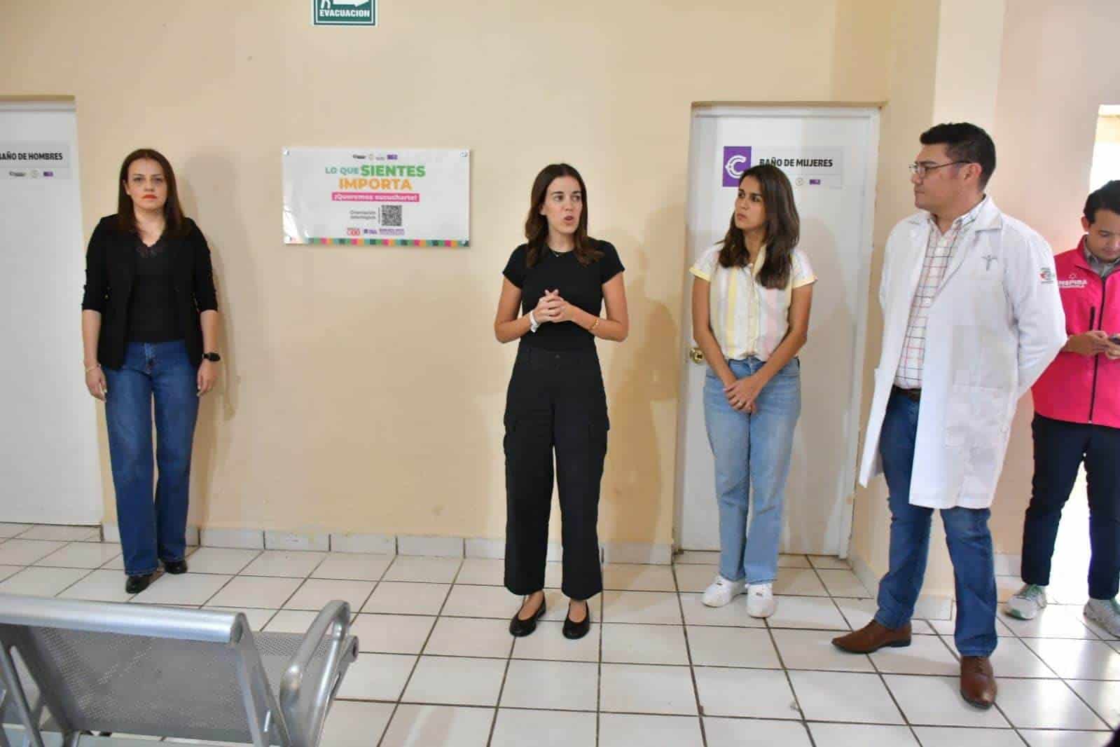 Paola Rodríguez Refuerza en Nava Estrategia de Salud Mental de Coahuila