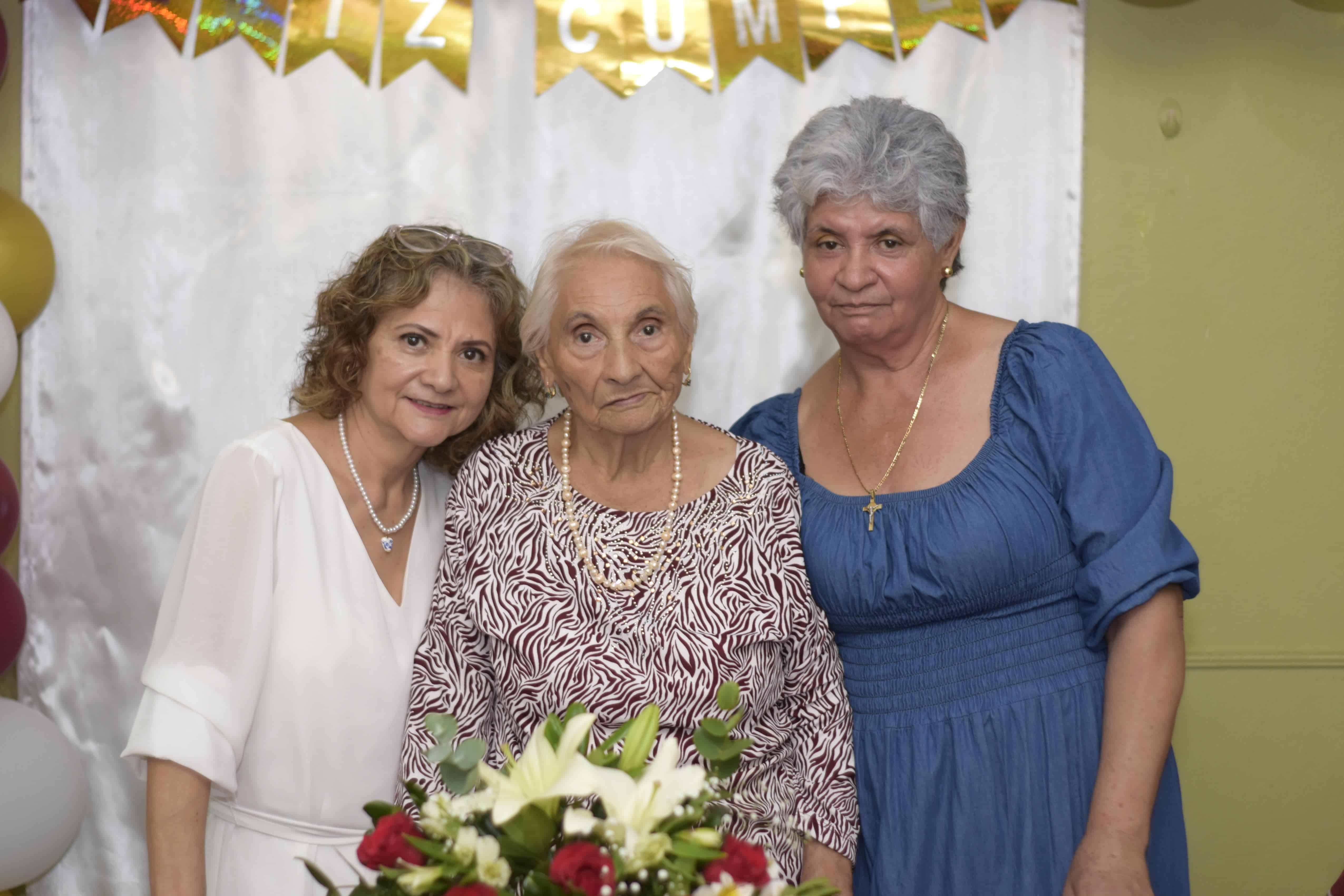 Sus hijos organizaron la fiesta.