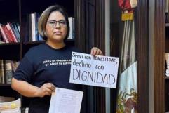 Jueza de Monclova reafirma su retiro de contienda electoral