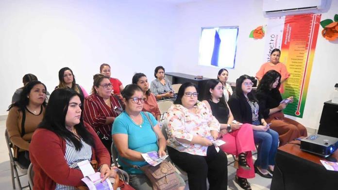 Imparten Taller para Fomentar Corresponsabilidad y Prevención de Violencia de Género