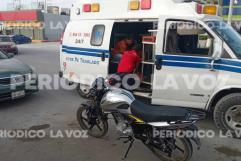 Estampa moto en camioneta