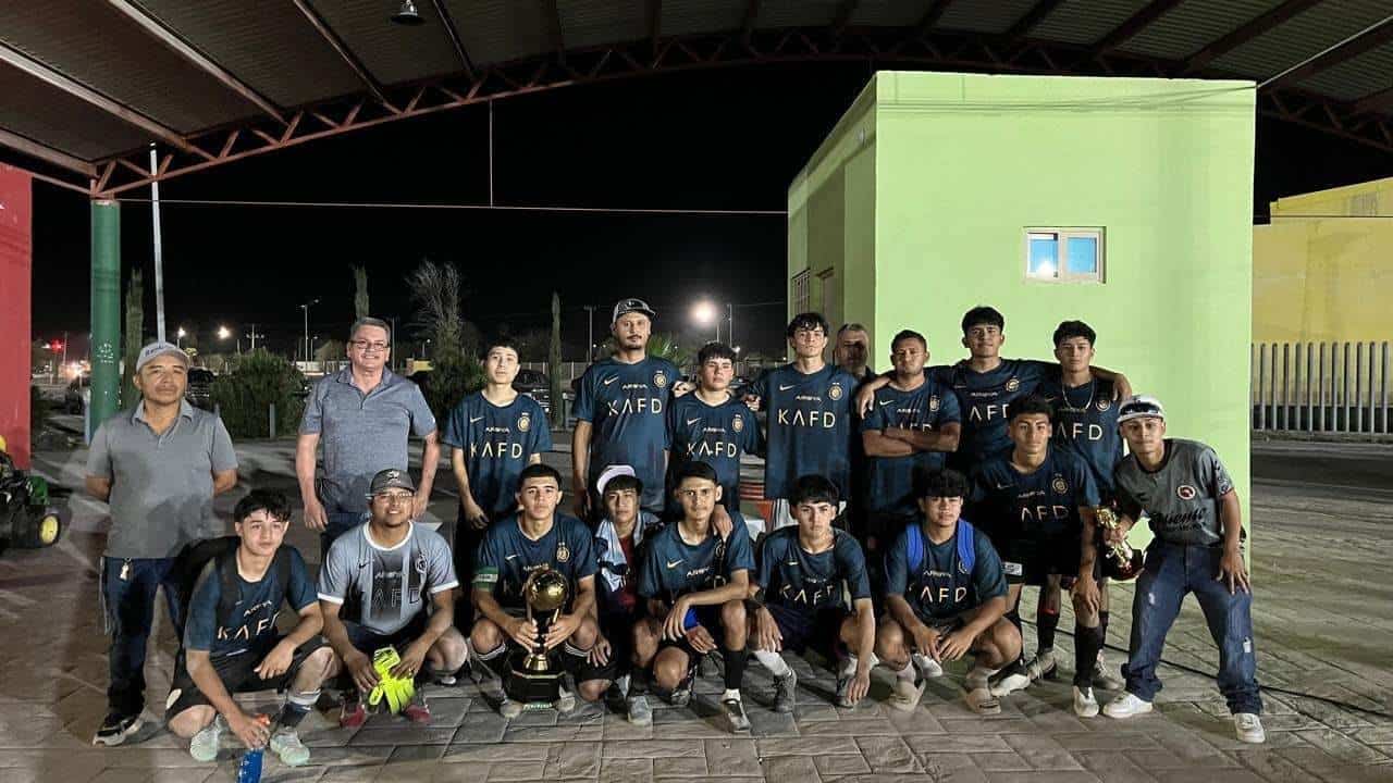 Real Olimpo se Coronó Campeón del Torneo de Fútbol 11 en Nava